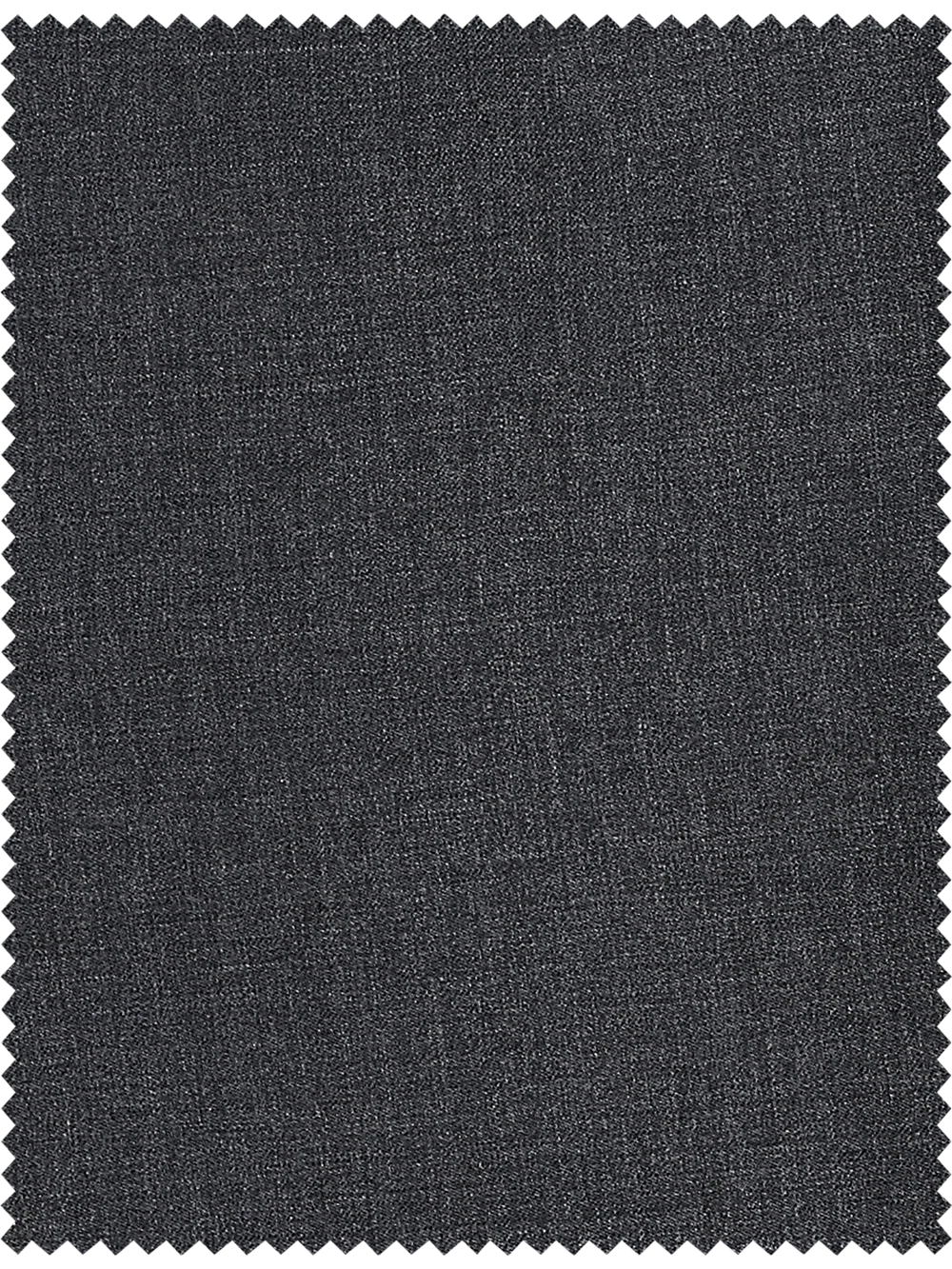 Classic Fit Wool Gabardine Flat Front Pants - Dark Taupe - Image 3
