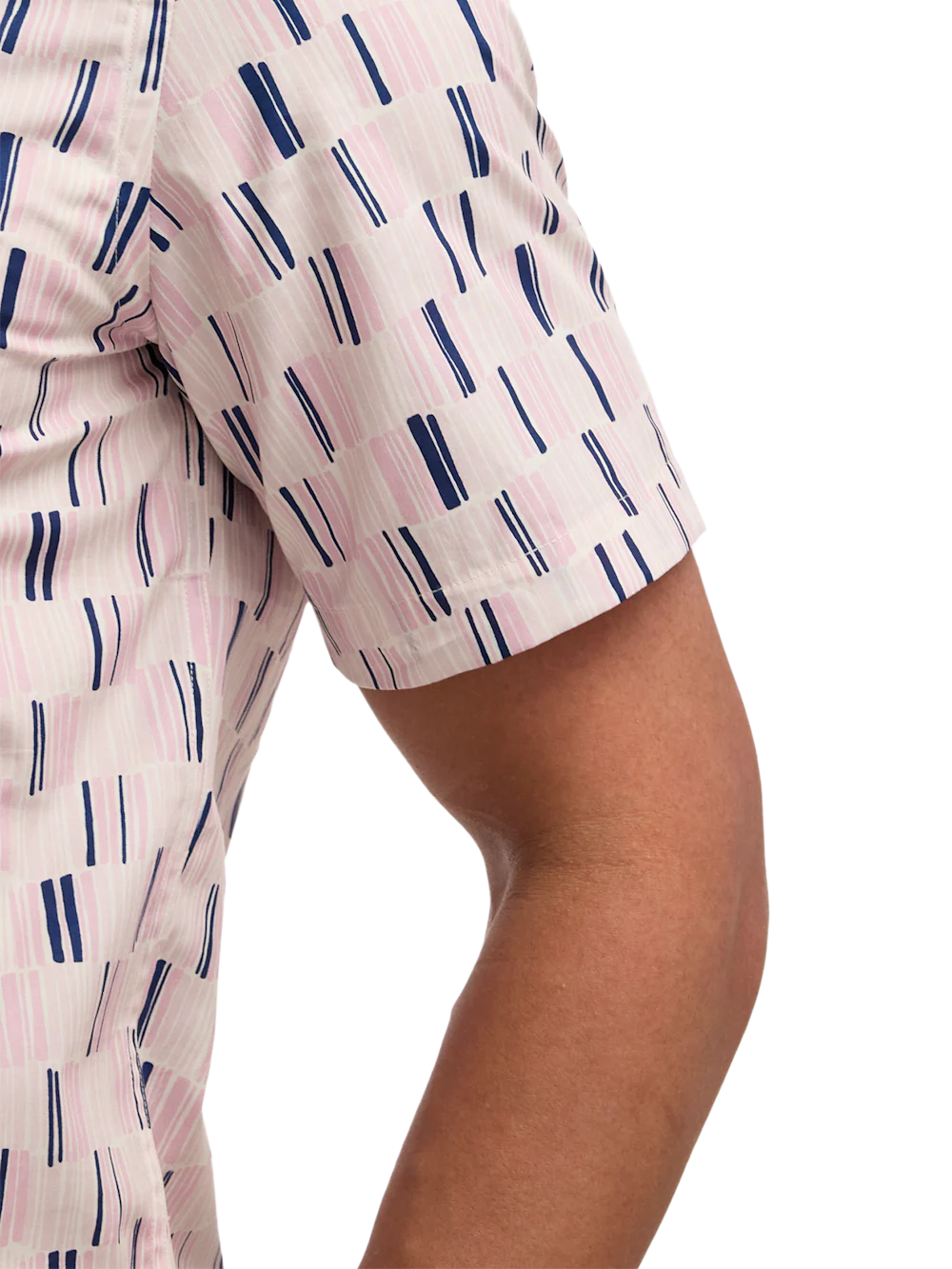 Cotton Check Casual Shirt - Pink/blue - Image 4