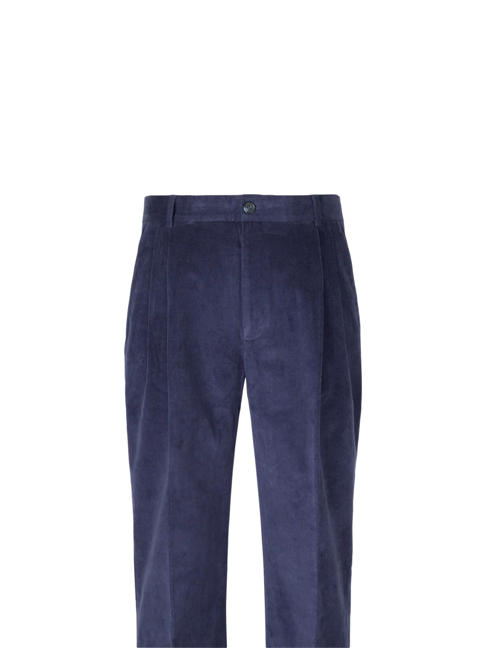 Cotton Stretch Corduroy Pants - Winter White - Image 5