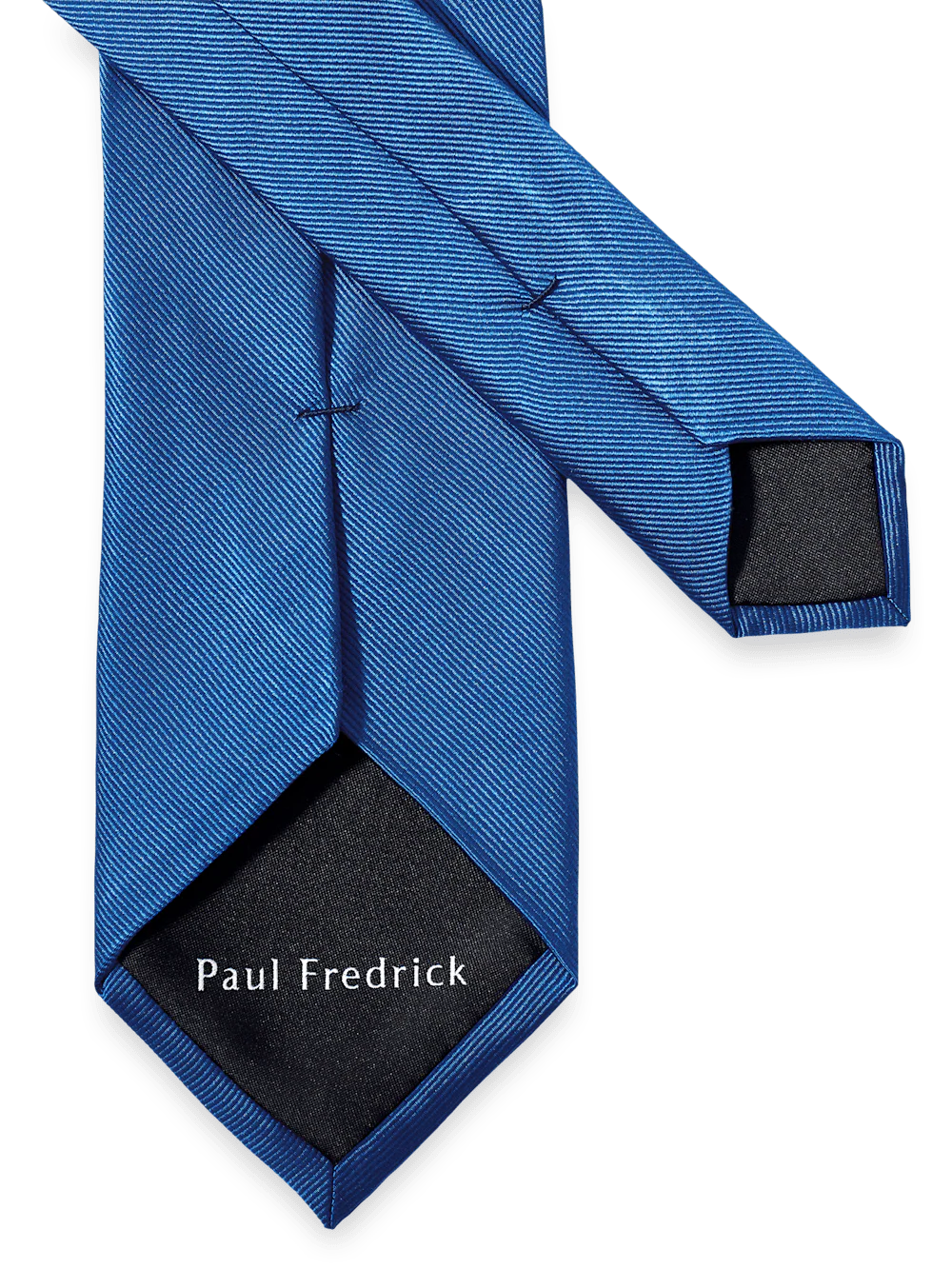 Solid Twill Woven Silk Tie - Melon - Image 3