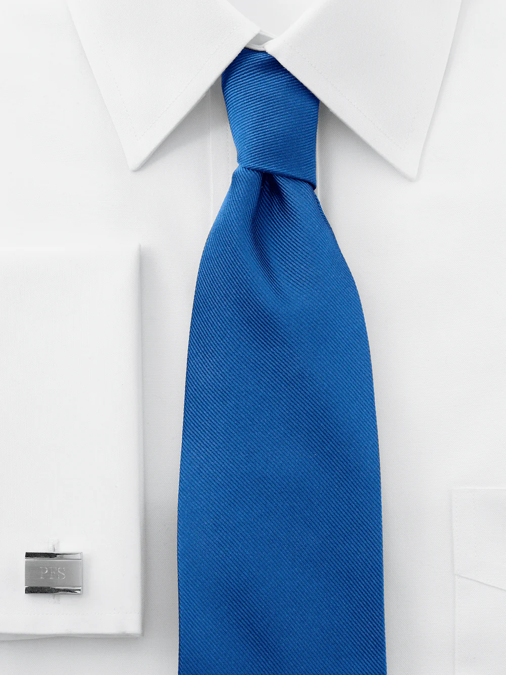 Solid Twill Woven Silk Tie - Pink - Image 2