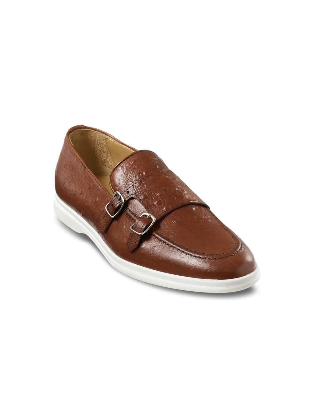 Zeke Monk Strap Loafer - Chestnut